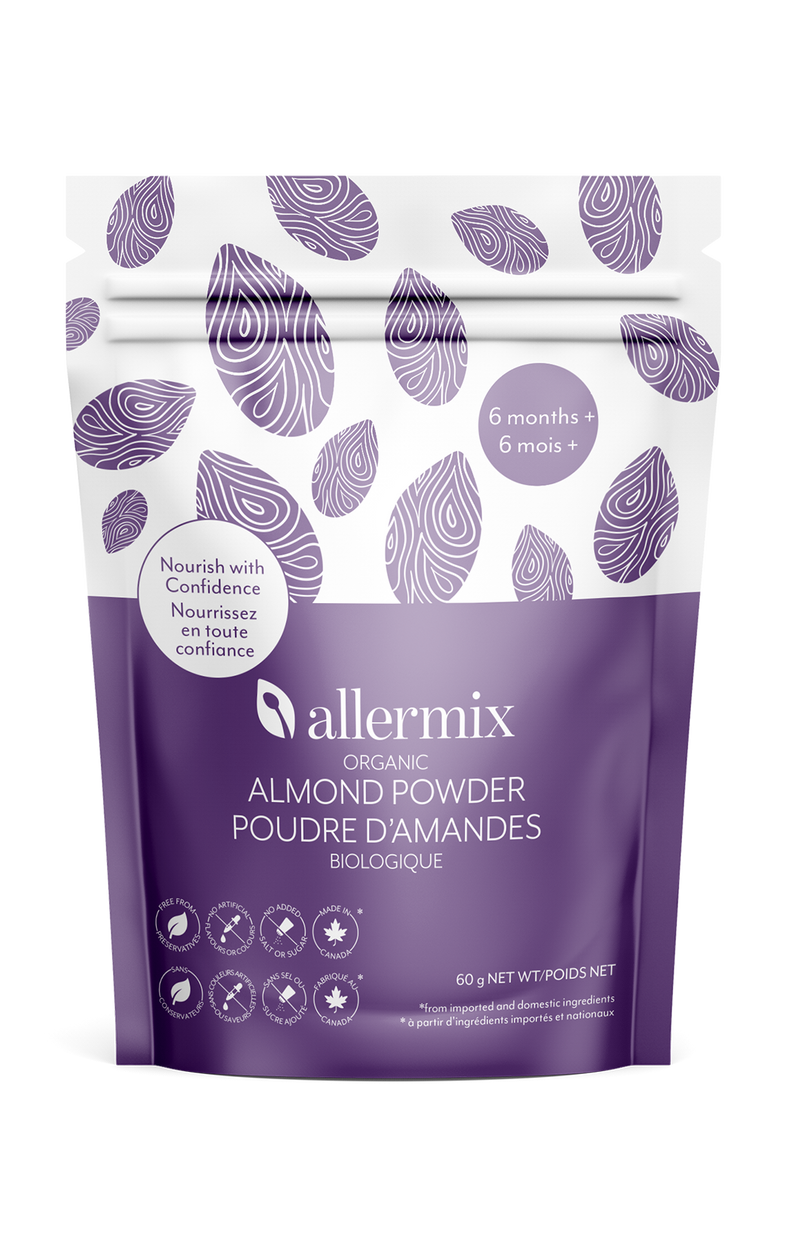 allermix organic almond powder fine texture