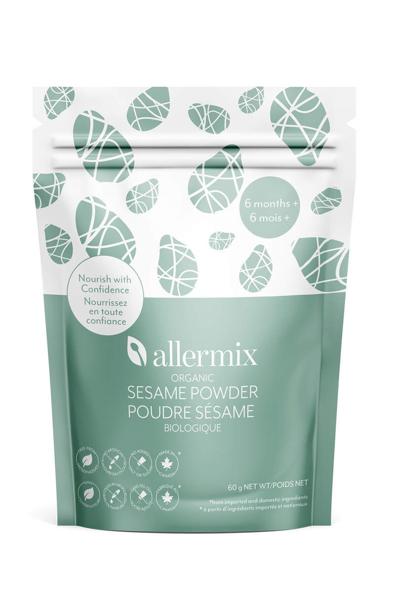 allermix organic sesame powder fine texture
