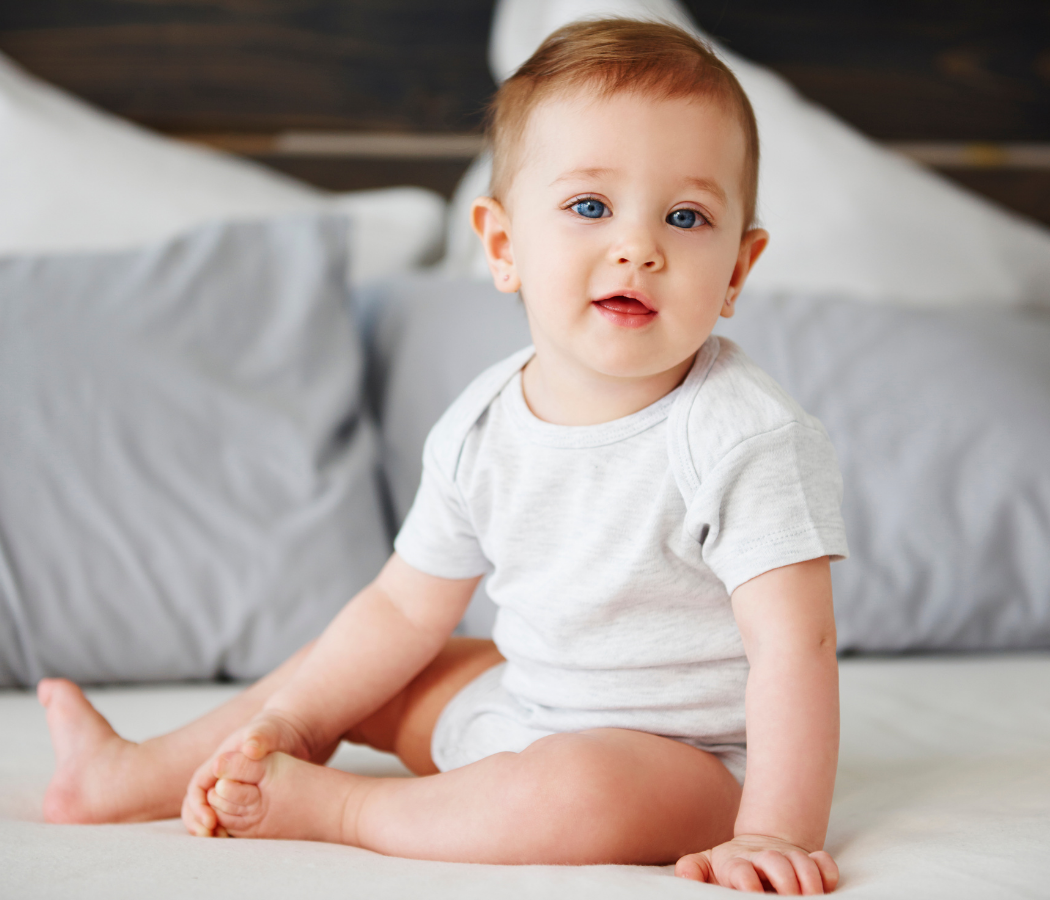 Baby waiting to eat eggs – early allergen introduction with Allermix