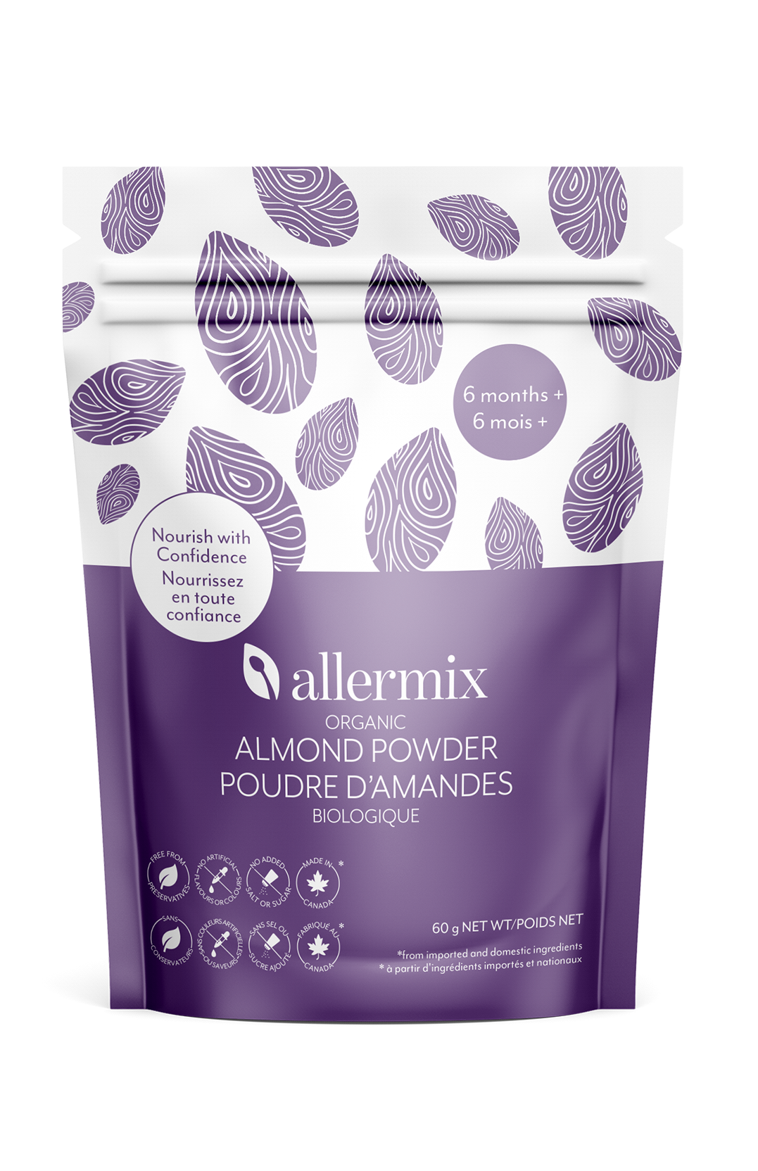 Allermix Organic Almond Powder | Baby Friendly Almond Introduction