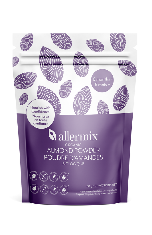 allermix organic almond powder fine texture