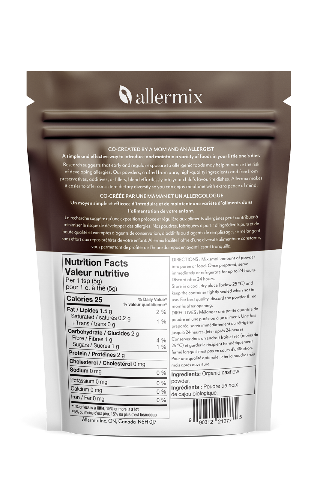 Organic Cashew Powder | Baby Friendly Cashew Introduction