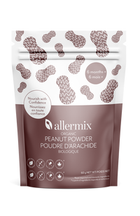 allermix organic peanut powder fine texture